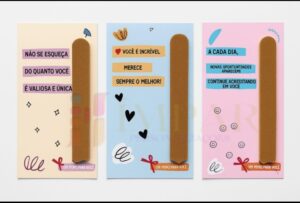 Mini Lixa de Unha com Tag Personalizada