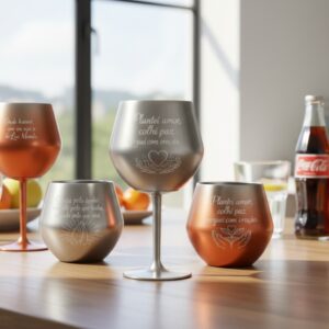 Taça térmica personalizada a laser 2 em 1 Ímpar Personalizações