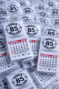 mini calendário personalizado 2027